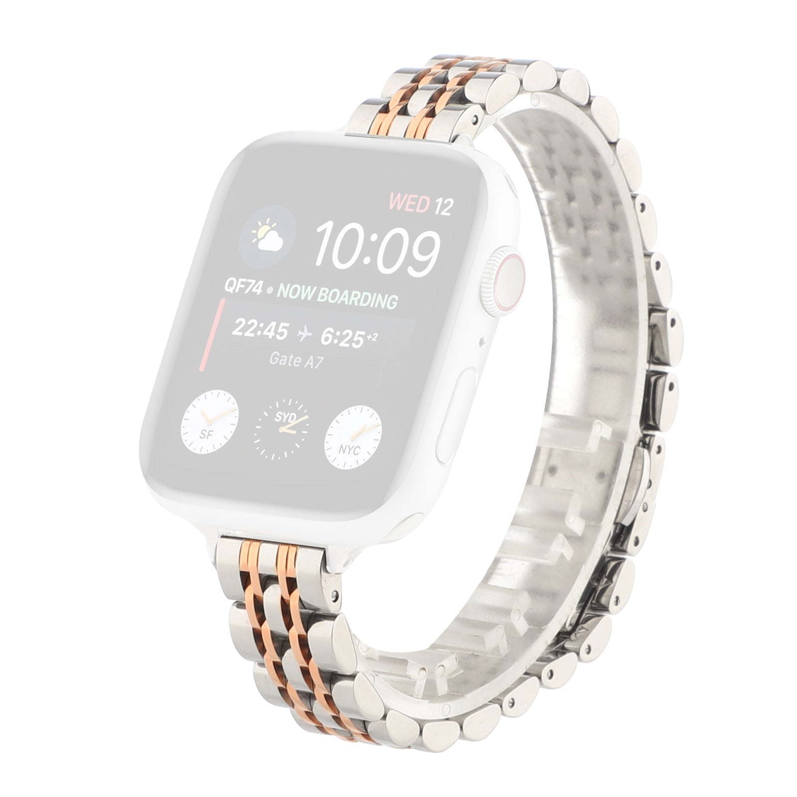 Stainless Steel Smart Watch Band for Apple Watch Ultra 49mm Ultra 2 49mm Series 9 45mm SE (2023) 44mm Series 7 8 45mm Series 6 5 4 SE SE (2022) 44m Series 3 2 1 42mm Stainless Steel Smart Watch Band for Apple Watch Ultra 49mm Ultra 2 49mm Series 9 45mm SE (2023) 44mm Series 7 8 45mm Series 6 5 4 SE SE (2022) 44m Series 3 2 1 42mm